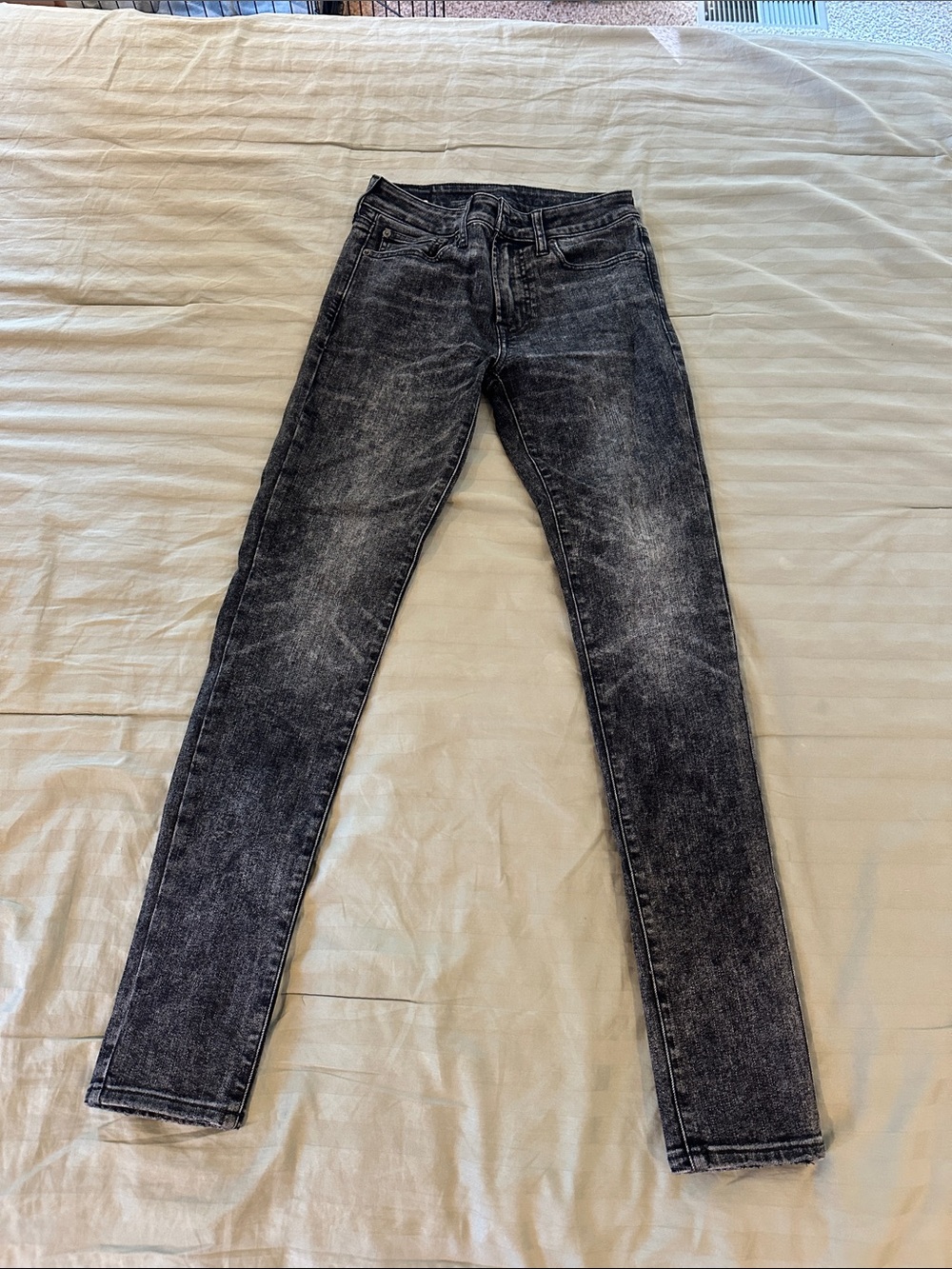 American Eagle Outfitters Black Washed Skinny Jeans